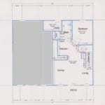 1st floor layout of 6-plex rentals