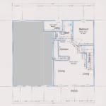 6-plex 1st floor plan of each unit