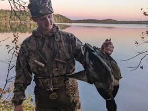 Waterfowl hunting near Campfire Bay Resort includes Fish Trap Lake